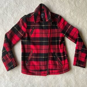 Forever21 Premium Label Plaid Jacket